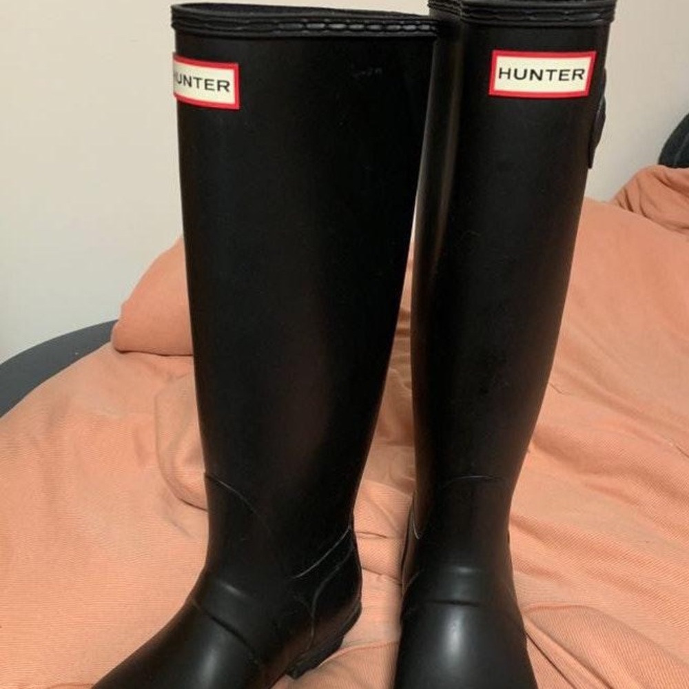 Hunter Original Tall Black Rain Boots